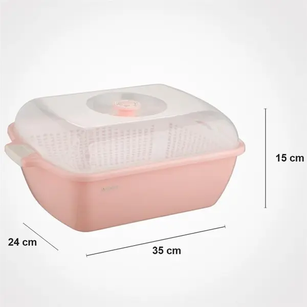 جای نان سه پارچه یاس سایز 2 لیمون کد 3223