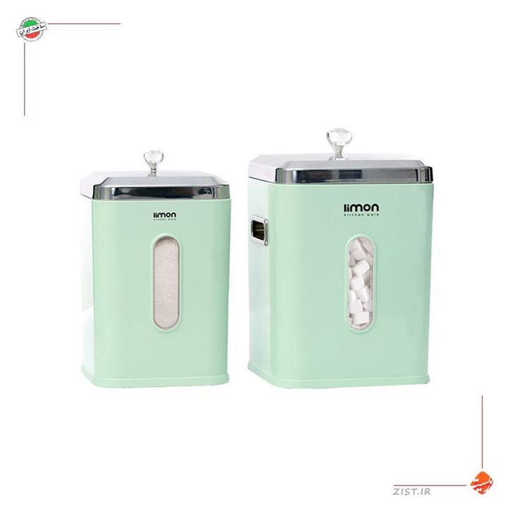 ست قند و شکر 4 گوش لیمون کد 161600