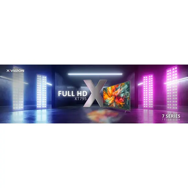 تلویزیون LED هوشمند ایکس ویژن 43 اینچ مدل 43XT795