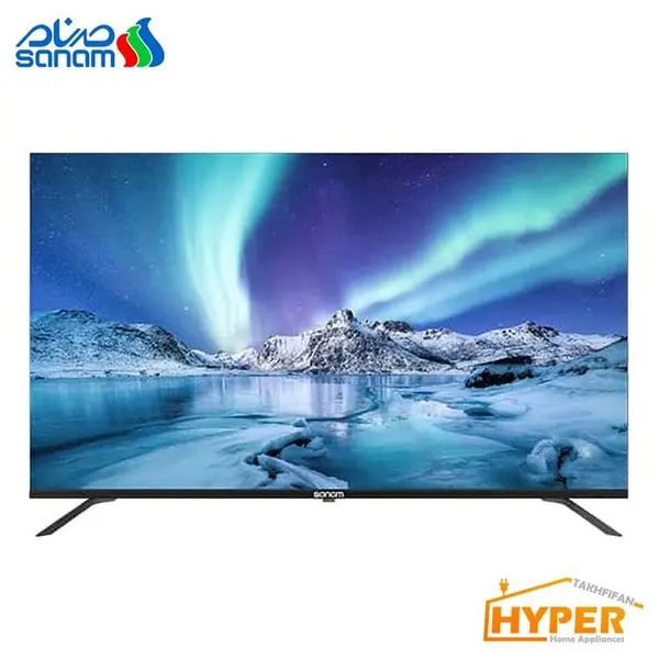 تلویزیون ال ای دی صنام SLS-50M1810UGR هوشمند 50 اینچ