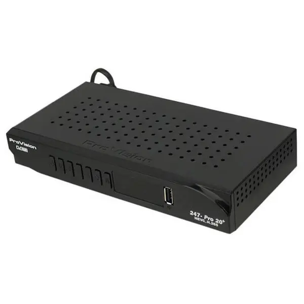 گیرنده دیجیتال پروویژن 247 پرو 20 پلاس - HEVC/H265