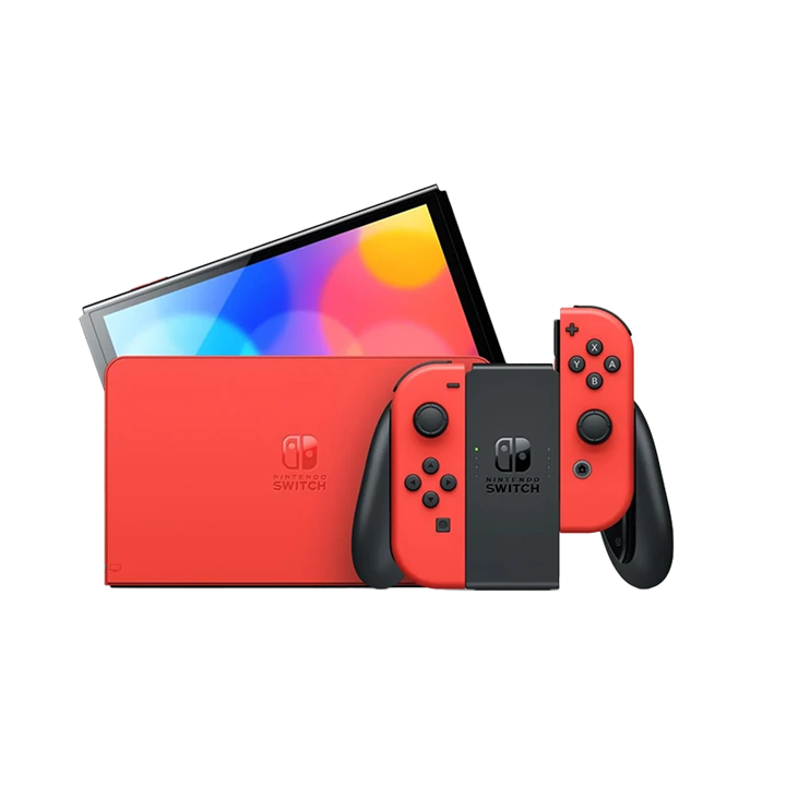 کنسول بازی Nintendo Switch OLED Model Mario - قرمز