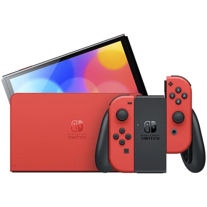 کنسول بازی Nintendo Switch OLED Model Mario - قرمز