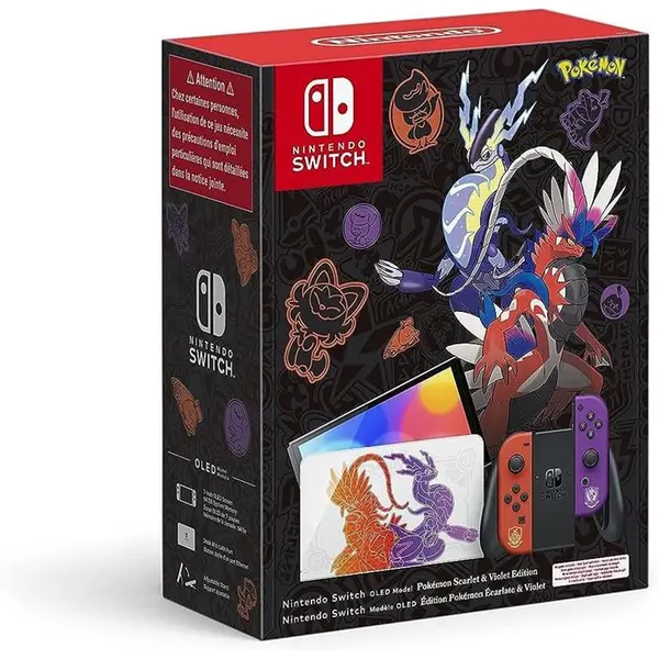 کنسول بازی Nintendo Switch – OLED Model Pokemon Scarlet and Violet Limited Edition