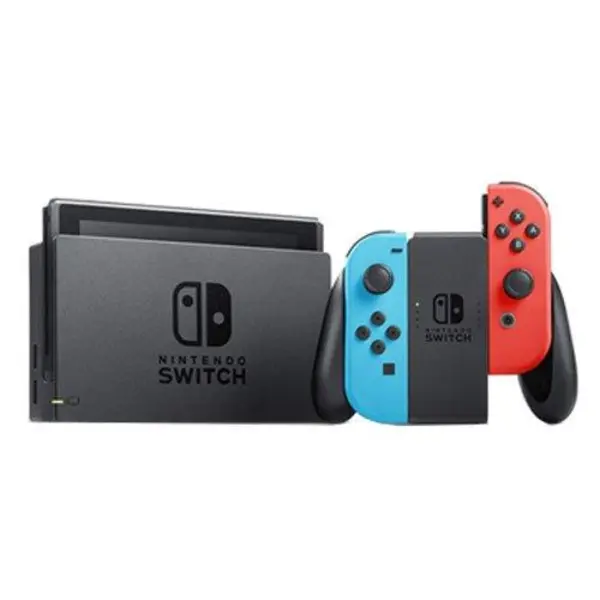 کنسول بازی نینتندو کارکرده Nintendo Switch Neon Blue and Neon Red Joy-Con