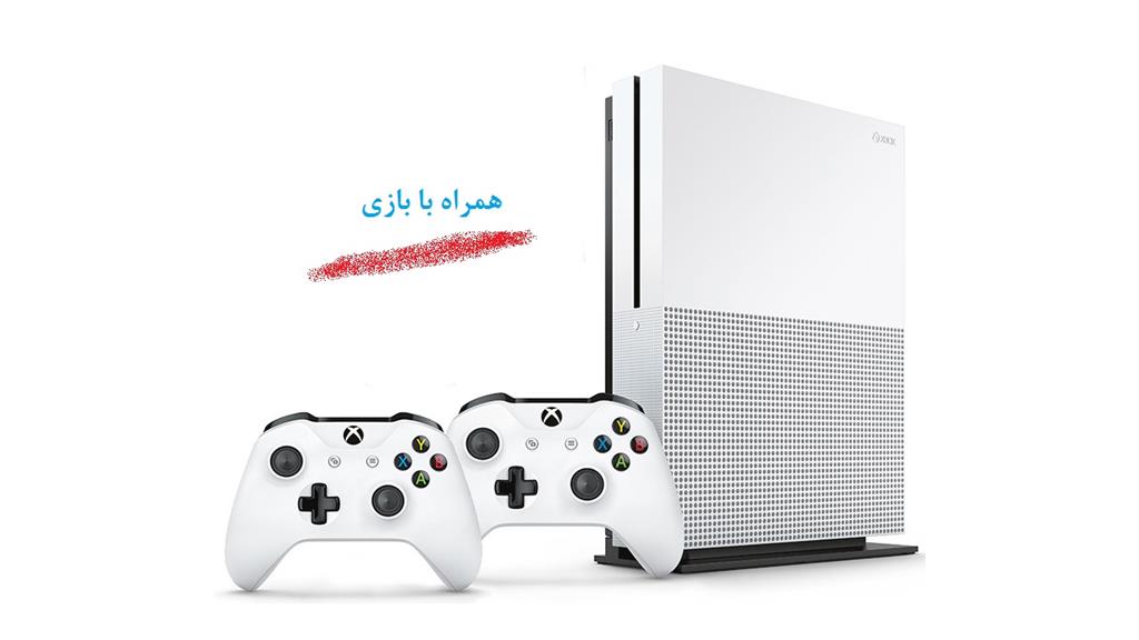 مجموعه کنسول بازی مایکروسافت مدل  Xbox One S ظرفیت 1 ترابایت