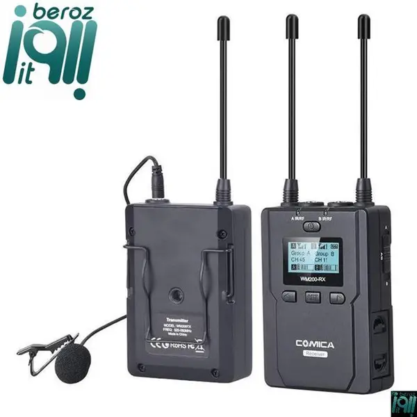 میکروفون بی سیم کامیکا مدل cvm-wm200c