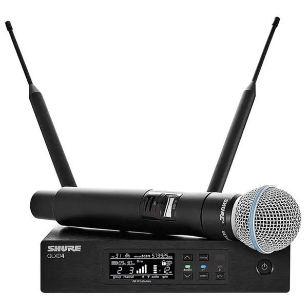 میکروفن بی سیم شور SHURE QLXD BETA 58