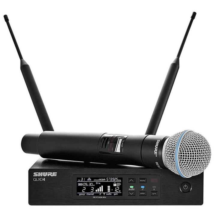 میکروفن بی سیم شور  SHURE QLXD BETA 58