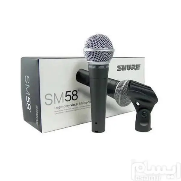 میکروفن دستی سیم دار SHURE SM58