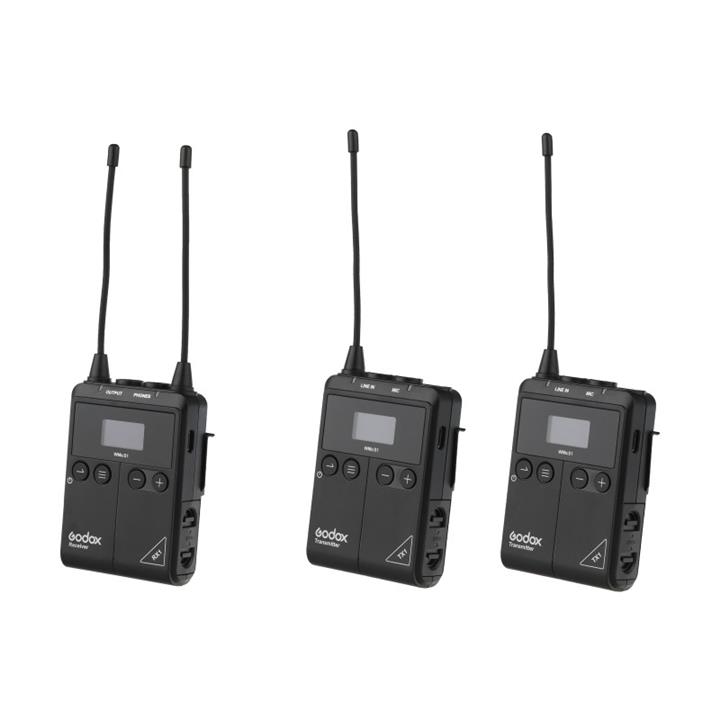 میکروفن بی سیم گودکس مدل WMic S1 Kit 2