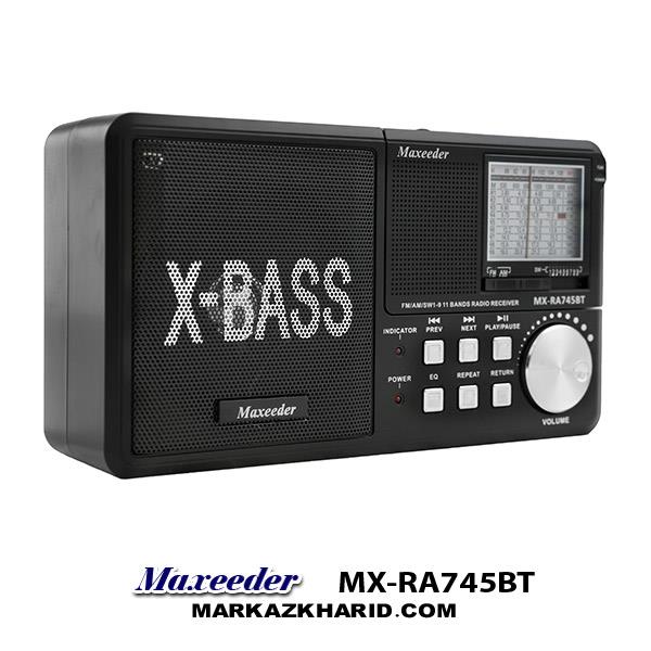 رادیو مکسیدر مدل MX-RA745BT