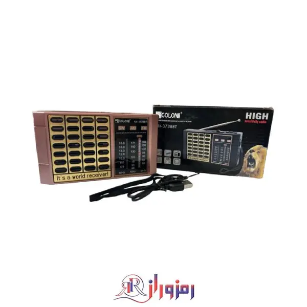 رادیو اسپیکر گولون مدل RX-3738BT - 2