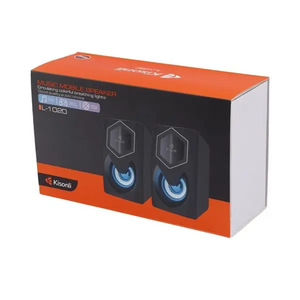 اسپیکر 2 تکه Kisonli مدل L-1020 - 3