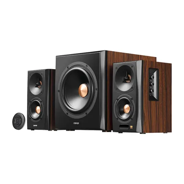 بلندگوی کنترلی - Edifier compatible S360DB 2.1 Soundsystem - braun/schwarz