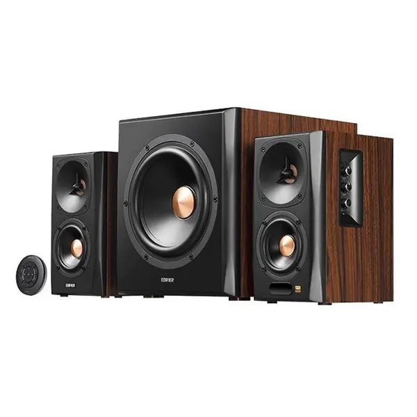 بلندگوی کنترلی - Edifier compatible S360DB 2.1 Soundsystem - braun/schwarz