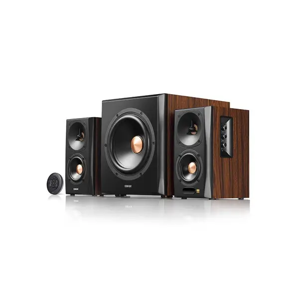 بلندگوی کنترلی - Edifier compatible S360DB 2.1 Soundsystem - braun/schwarz