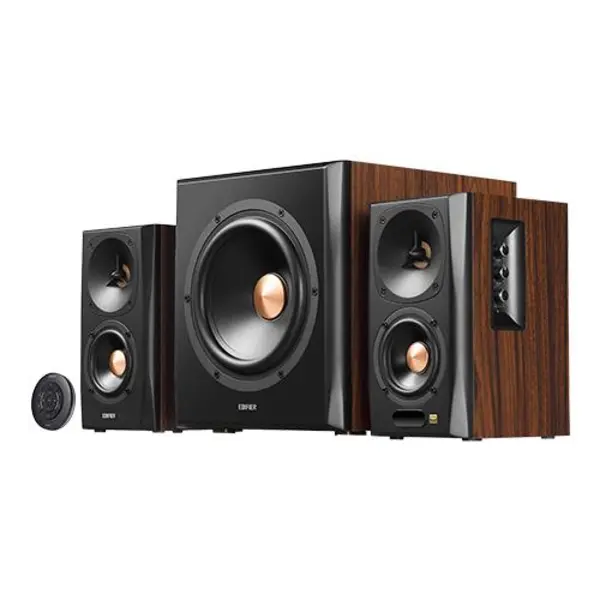 بلندگوی کنترلی - Edifier compatible S360DB 2.1 Soundsystem - braun/schwarz