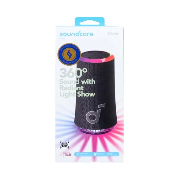 اسپیکر بلوتوث ساندکور انکر GLOW A3166