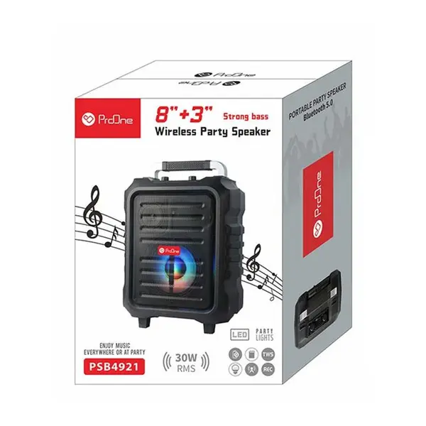 اسپیکر بلوتوثی پرووان مدل PSB4921 ا ProOne PSB4921 bluetooth speaker کد 6269 - 2
