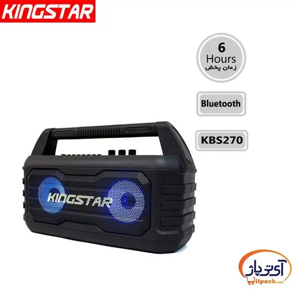 اسپیکر بلوتوثی قابل حمل کینگستار مدل KBS270