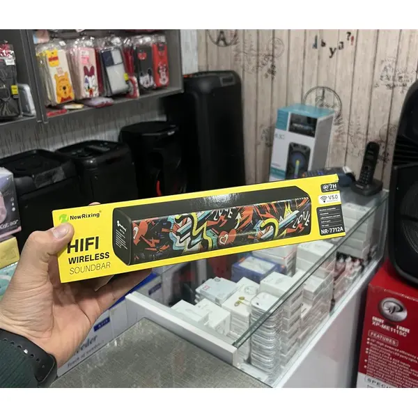 اسپیکر بلوتوثی قابل حمل نیوریکسینگ NewRixing مدل NR-7712