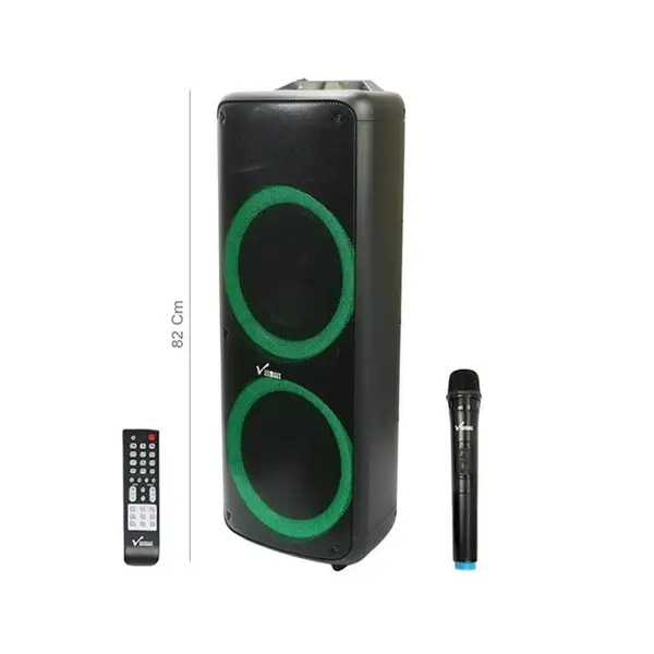 اسپیکر 2 ساب 10 چمدانی Vanmaax MAX850