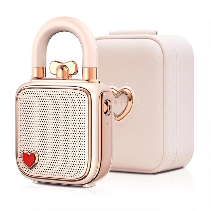 اسپیکر بلوتوثی Divoom Love lock Mini Pink