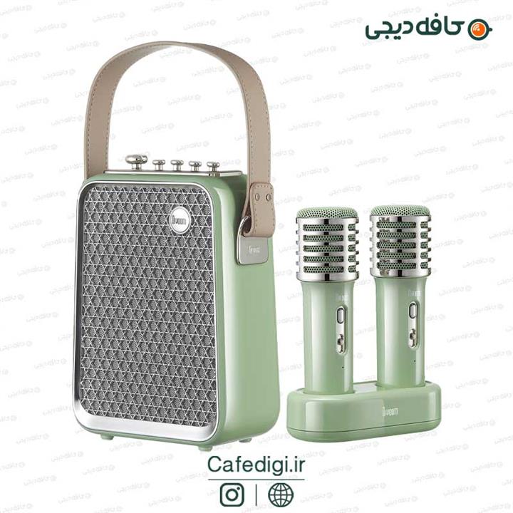 اسپیکر بلوتوثی قابل حمل دیووم Divoom Songbird-HQ 50w Dual Mic Karaoke