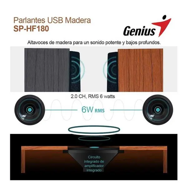 اسپیکر لپ تاپی Genius مدل SP-HF180