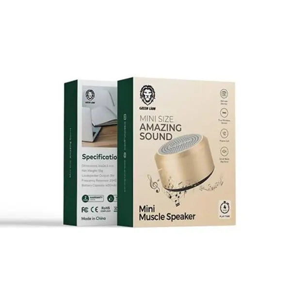 اسپیکرشارژی بلوتوث Green Lion MINI Muscle Speaker - 2