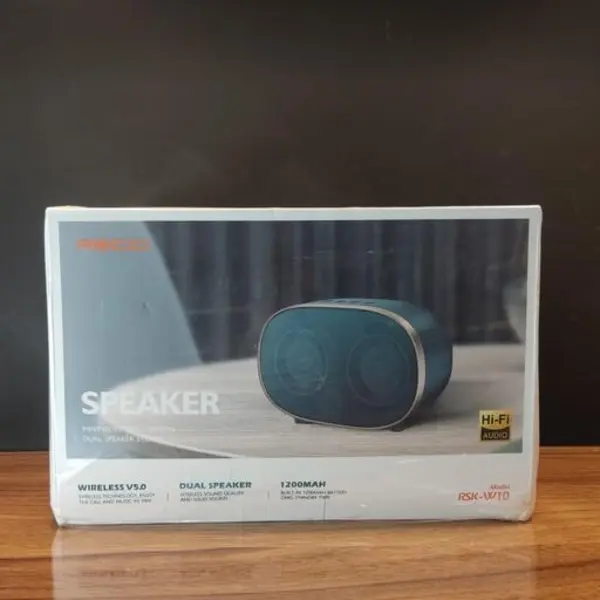 اسپیکر بلوتوث رسی مدلrsk-w10 با 18ماه - 2