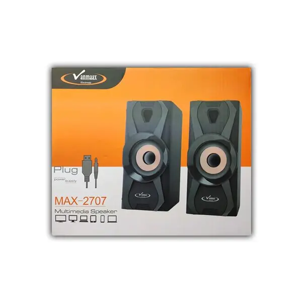 اسپیکر دوتکه لپ تاپی VANMAAX مدل MAX-2701