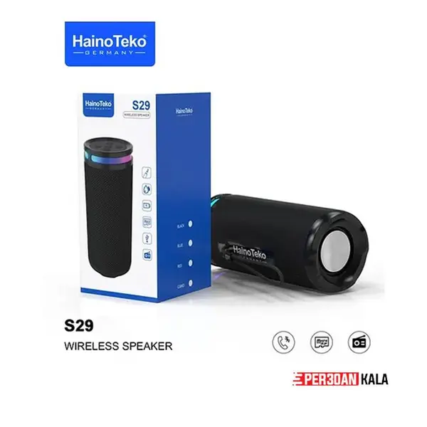 اسپیکر بلوتوثی قابل حمل هاینوتکو مدل Haino Teko S29