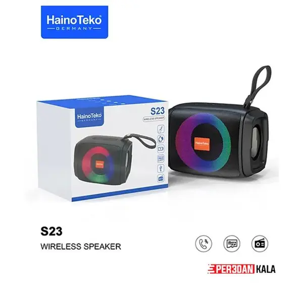 اسپیکر بلوتوثی قابل حمل هاینوتکو مدل Haino Teko S23 - 2