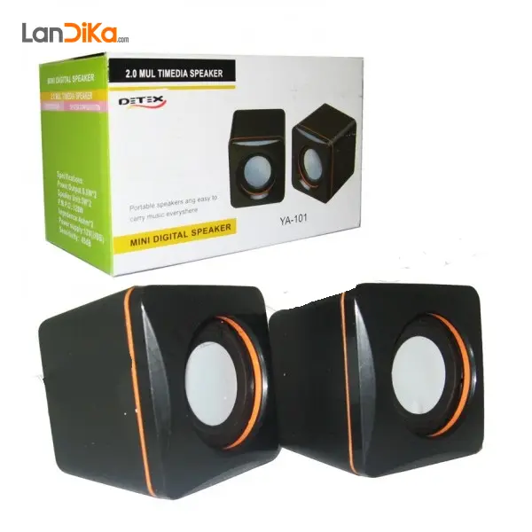 اسپیکر لپ تاپی 2 تکه DETEX مدل G-101Z