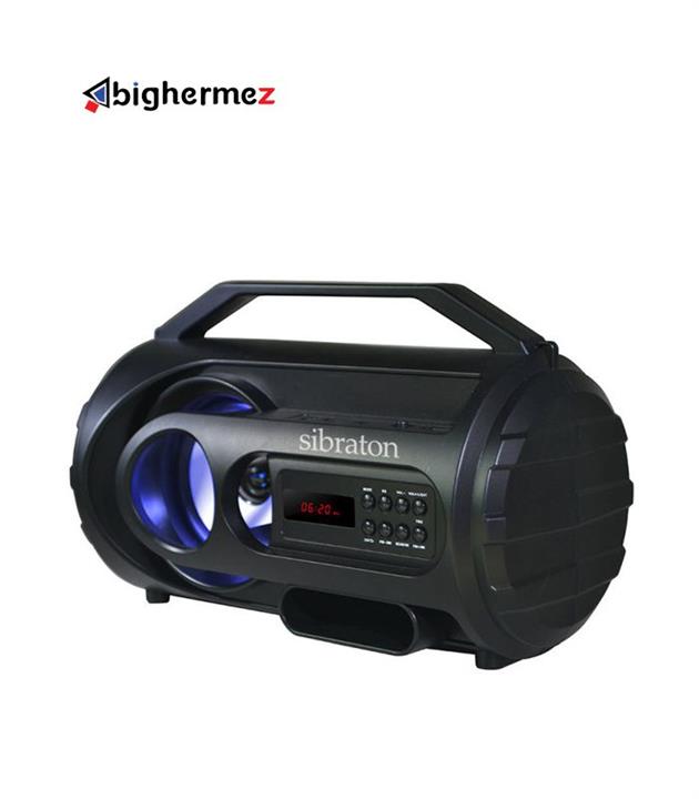 اسپیکر بلوتوثی قابل حمل سیبراتون مدل S-BS712 ا Sibraton portable Bluetooth speaker model S-BS712