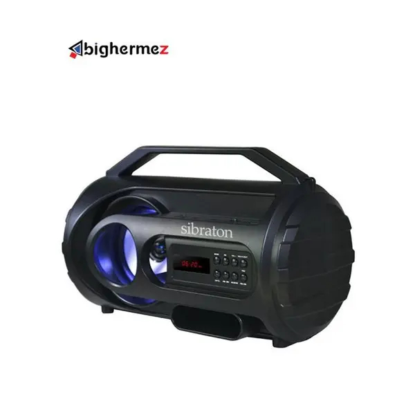 اسپیکر بلوتوثی قابل حمل سیبراتون مدل S-BS712 ا Sibraton portable Bluetooth speaker model S-BS712