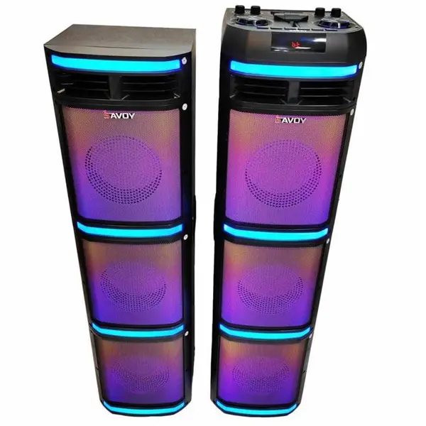 اسپیکر رقص نور دار ساووی مدل SV-2090