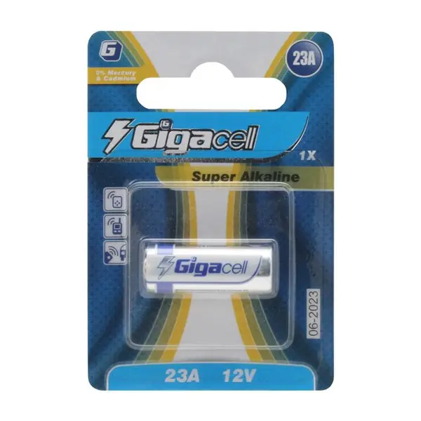 باتری ریموت کنترل 12 ولت گیگاسل مدل 23A Super Alkaline - 5