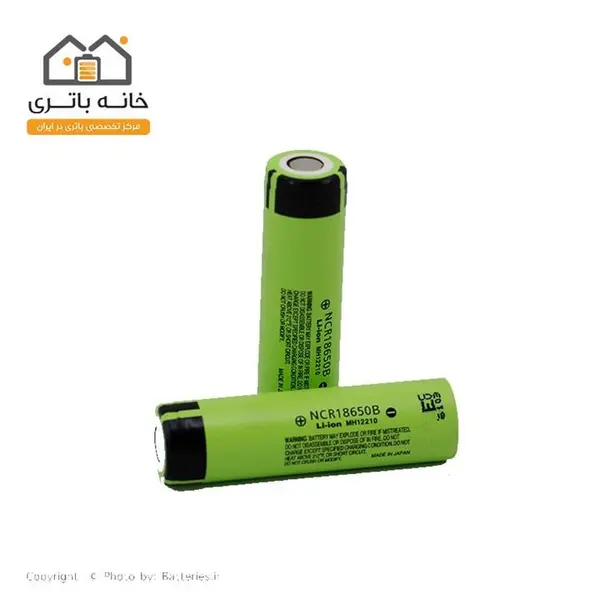 باتری لیتیوم آیون 18650 شارژی 3.7 ولت 3400 میلی آمپر پاناسونیک - Panasonic