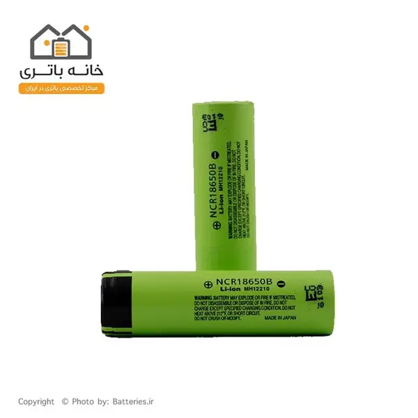 باتری لیتیوم آیون 18650 شارژی 3.7 ولت 3400 میلی آمپر پاناسونیک - Panasonic