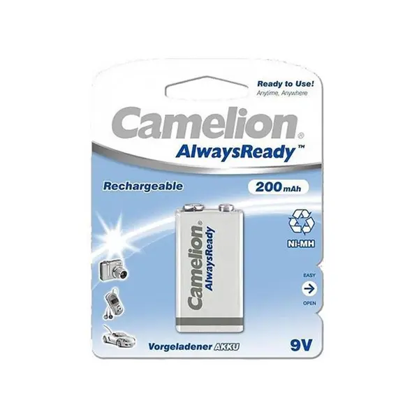 باتری کتابی قابل شارژ کملیون 200mAh - 4