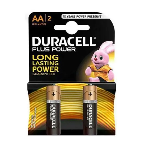 باطری قلمی 2 عددی AA Plus دوراسل