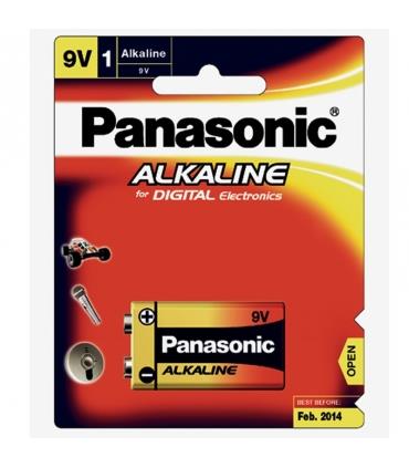 باتری کتابی پاناسونیک آلکالاین 9 ولتی Panasonic Alkaline 9v Battery