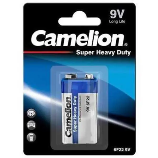باتری کتابی سایز 9V کملیون مدل Super Heavy Duty - 4