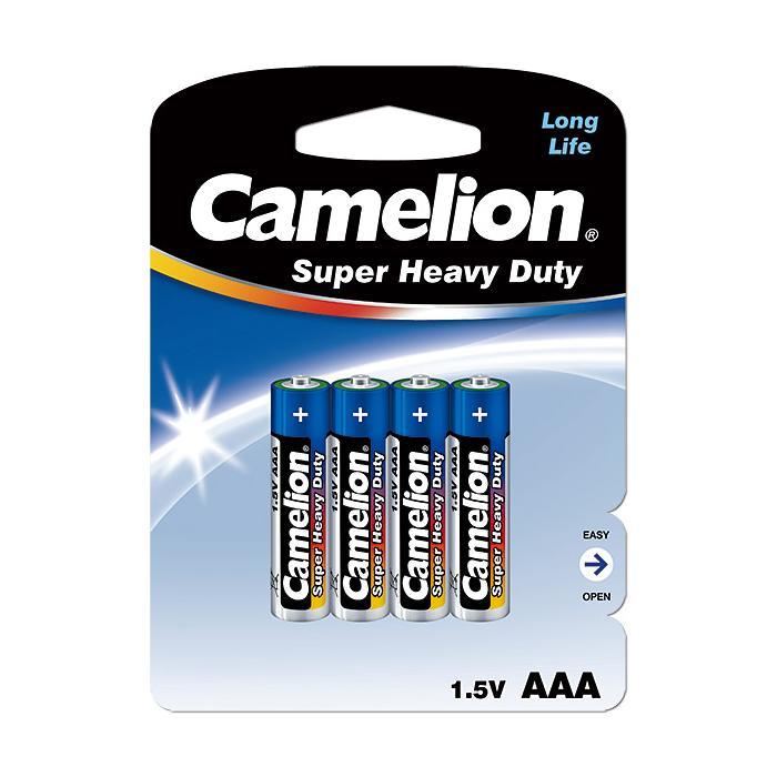 باتری نیم قلمی سری AAA-1.5V کملیون اصلی Camelion Super Heavy Duty 1.5V Battery