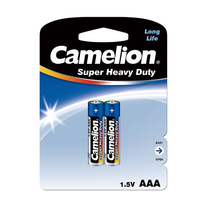 باتری نیم قلمی سری AAA-1.5V کملیون اصلی Camelion Super Heavy Duty 1.5V Battery