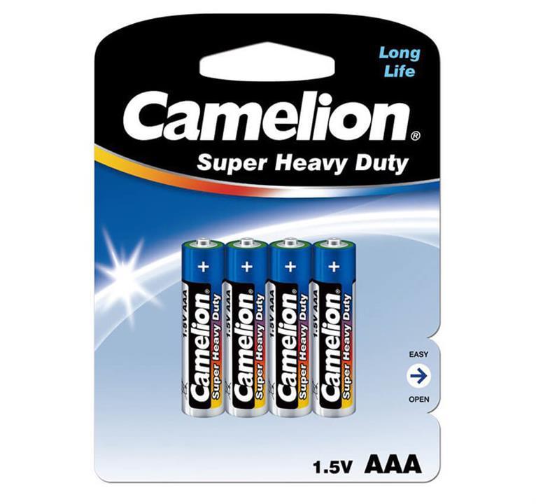 باتری نیم قلمی سری AAA-1.5V کملیون اصلی Camelion Super Heavy Duty 1.5V Battery