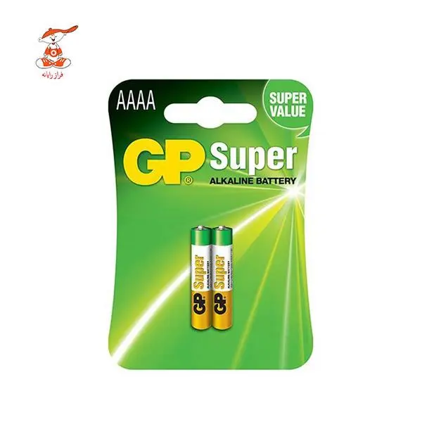 باتری سایز AAAA جی پی مدل Super Alkaline - بسته 2 عددی - 4